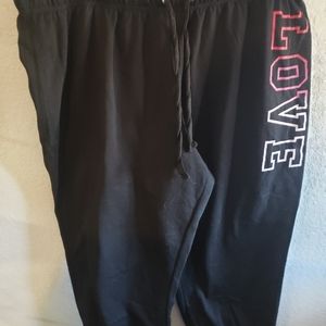 Cropped Sweat Pants (sleepwear) Size 2X